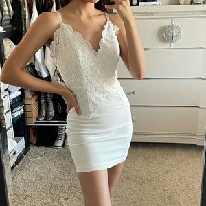 White Lace Dress
